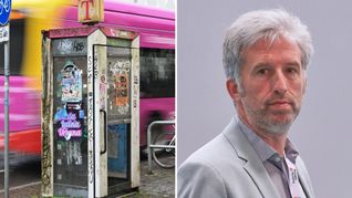 Die kaputten Telefonzellen sind Boris Palmer ein Dorn im Auge.