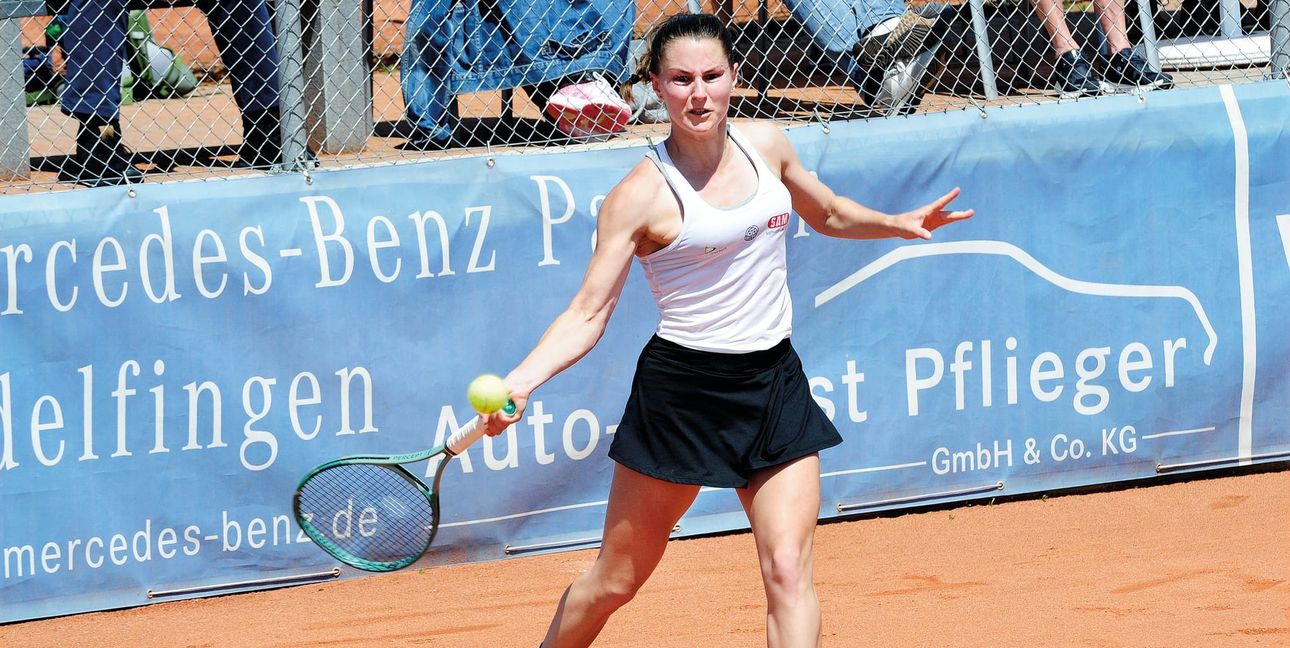 Meggie Raidt und der VfL Sindelfingen spielen am Samstag auf der Anlage an der Rosenstraße gegen den LTTC Berlin.