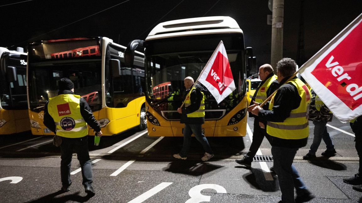 Die Streiks im öffentlichen Nahverkehr im Südwesten haben begonnen. (Symbolbild)