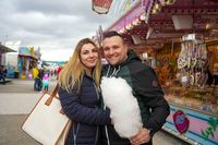 Osterkirmes auf dem Flugfeld.
