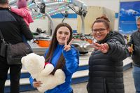 Osterkirmes auf dem Flugfeld.