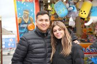 Osterkirmes auf dem Flugfeld.