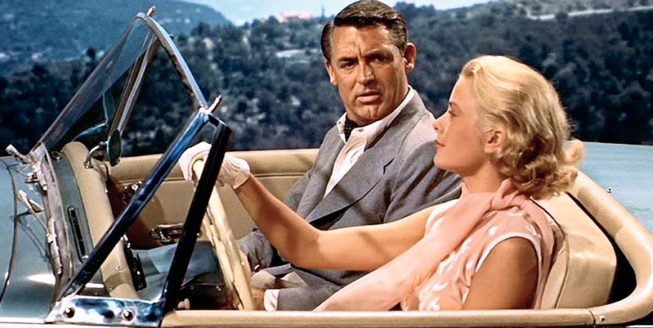 „Über den Dächern von Nizza“ im Sunbeam Alpine III: Cary Grant und Grace Kelly.