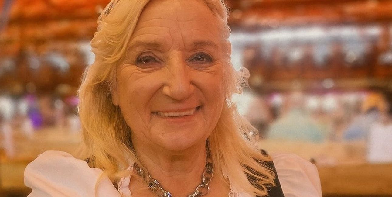 Seit über zehn Jahren führt Isolde Pfeffer Besucher hinter die Wasen-Kulissen.