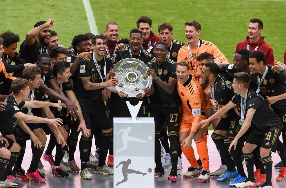 Gewohntes Bild: Seit Jahren heißt der deutsche Fußballmeister stets FC Bayern München.