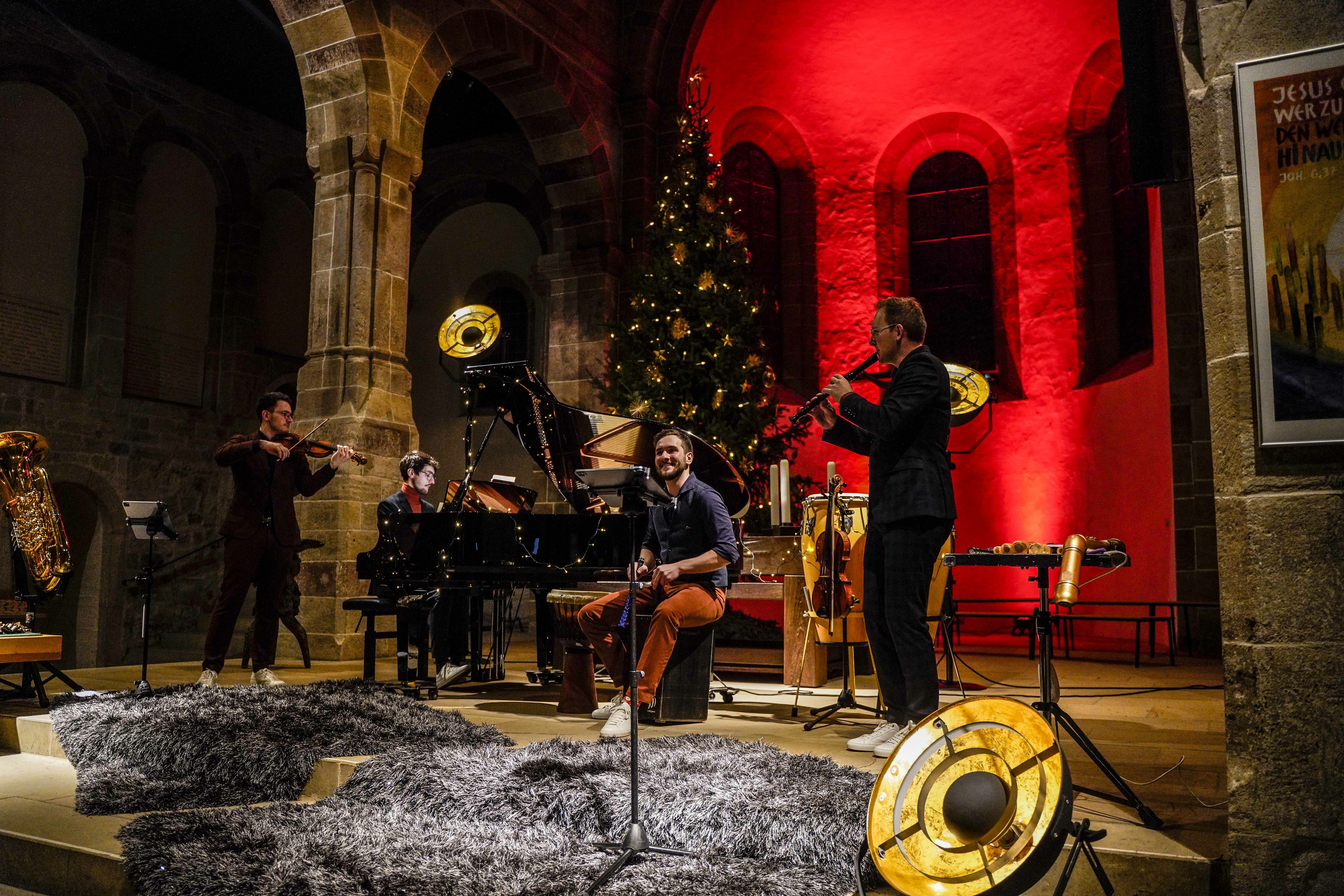Am Freitag gibt es weihnachtliche Klänge mit den Hanke Brothers in der Martinskirche. Bild: Dettenmeyer/A
