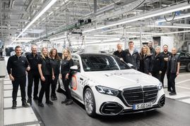 Die S-Klasse auf Europa-Reise