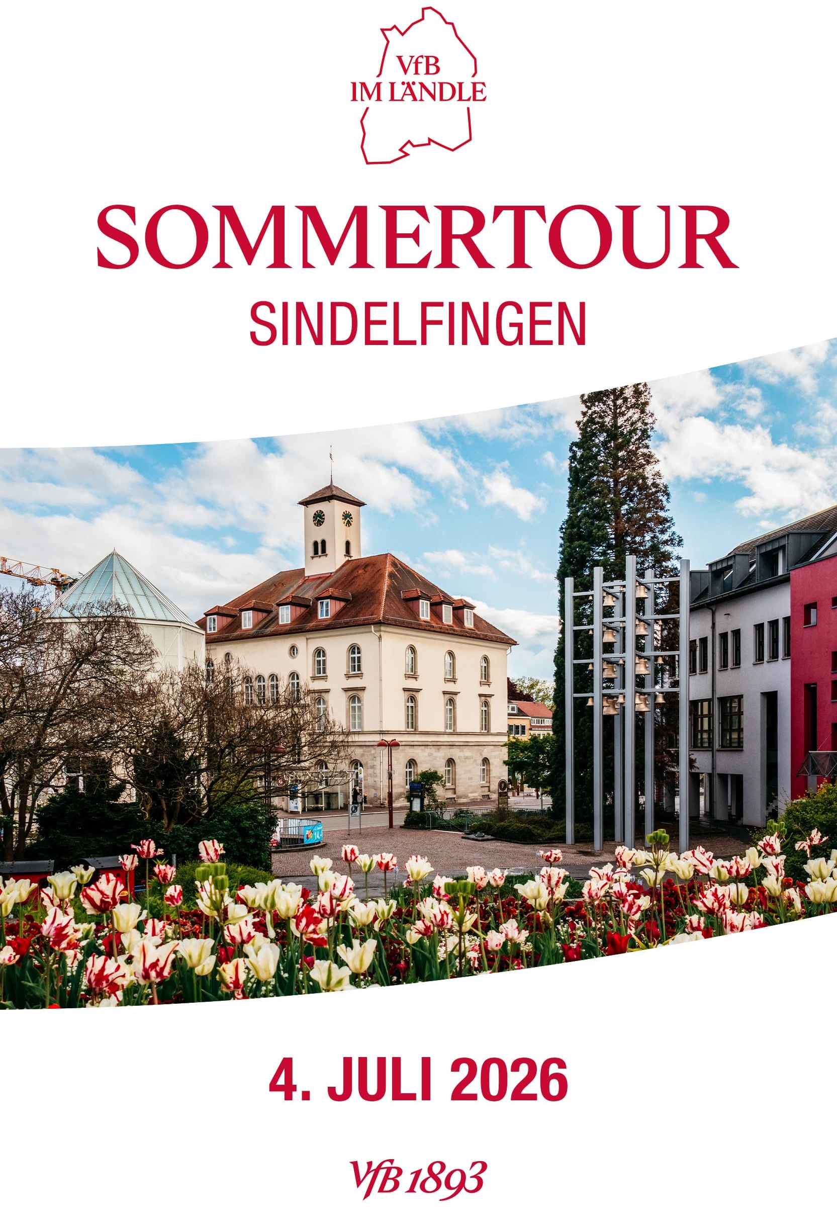 Der VfB kommt nach Sindelfingen.