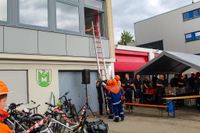 Viel los gute Stimmung beim Tag der offenen Tür samt Jahreshauptübung der Feuerwehr Magstadt.