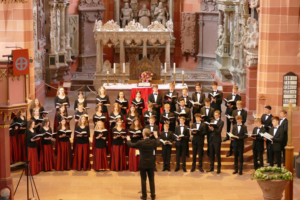 Die Christophorus-Kantorei Altensteig. Bild: z