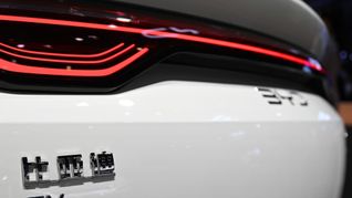 BYD aus China verkaufte 2024 erstmals mehr E-Autos als der bisherige Marktführer Tesla. (Archivfoto)