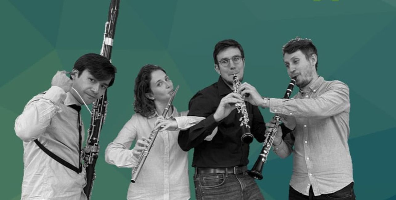 Das Ensemble Tritonus spielt im Odeon der SMTT.