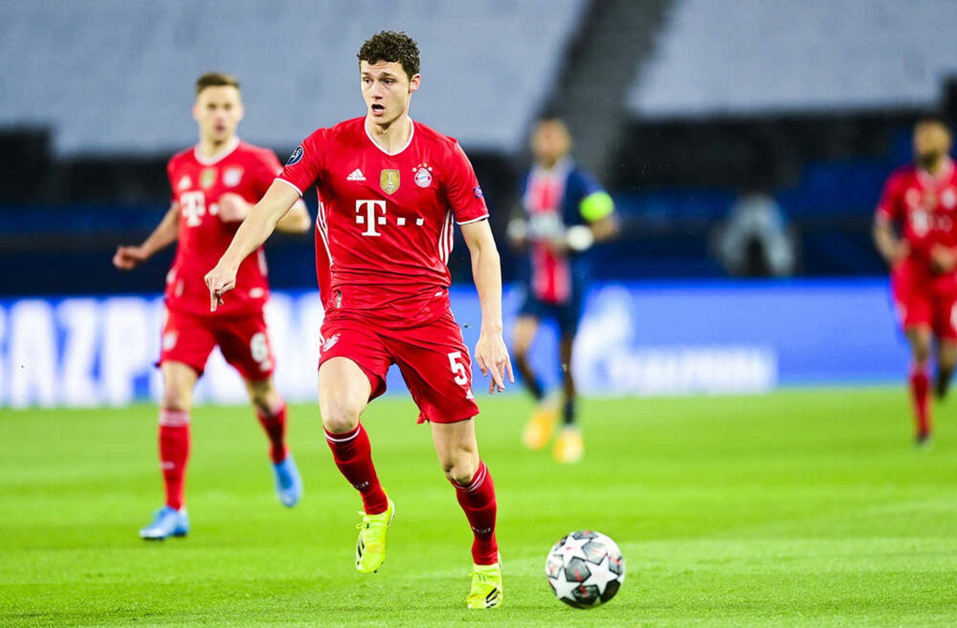 Benjamin Pavard stieg 2017 mit dem VfB in die erste Liga auf – und holte sich im vergangenen Sommer mit dem FC Bayern München den Titel in der Königsklasse. Foto: Imago