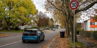 Auf einem Abschnitt der Mahdentalstraße gilt seit Kurzem Tempo 30.