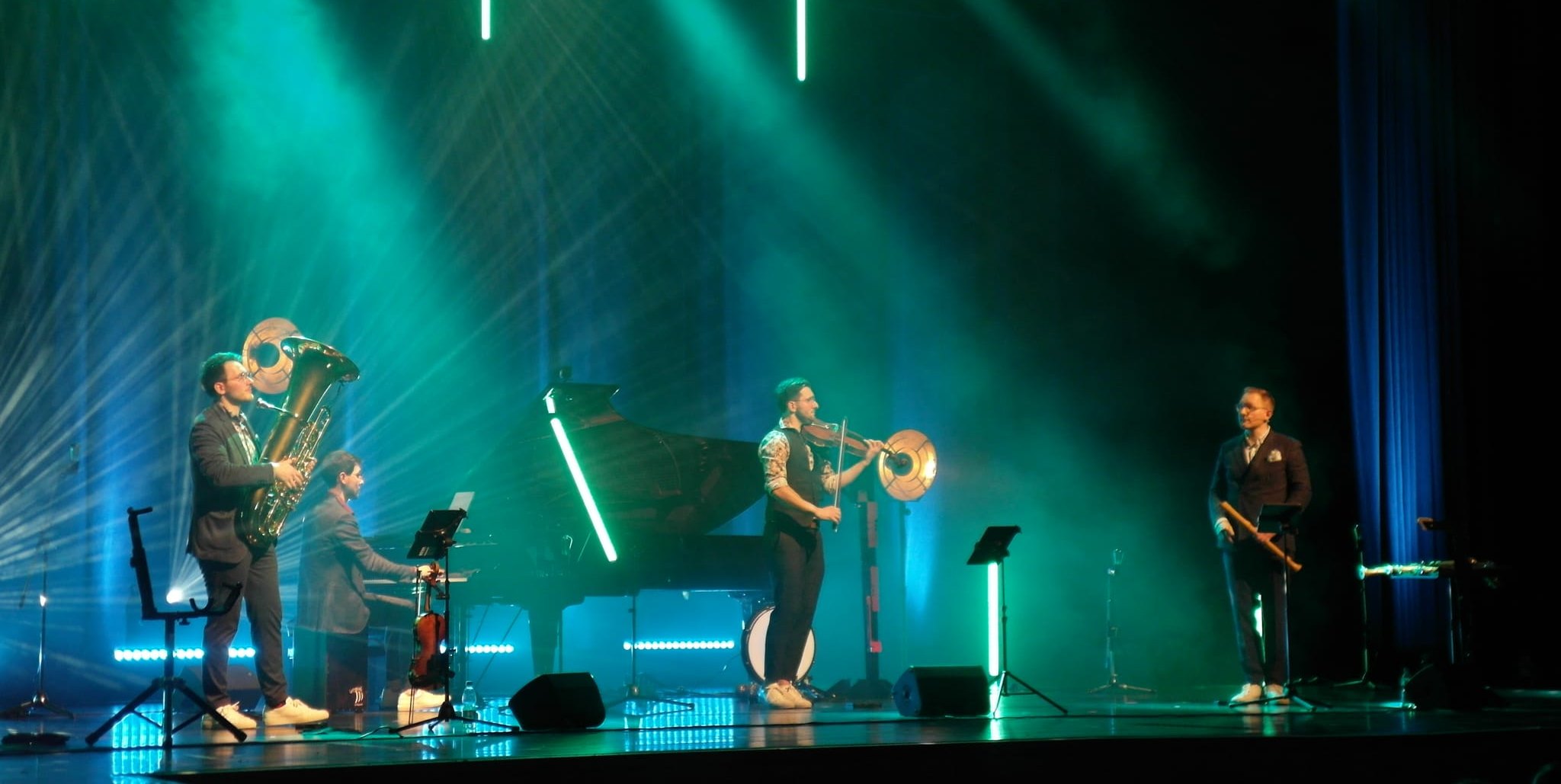Die Hanke Brothers haben das New Classical Music Festival in der Stadthalle Sindelfingen eröffnet.
