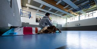 In Münster mussten Studenten ohne Wohnung auch schon in Turnhallen schlafen.