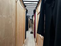 Der Backstage im Maze "Endstation".