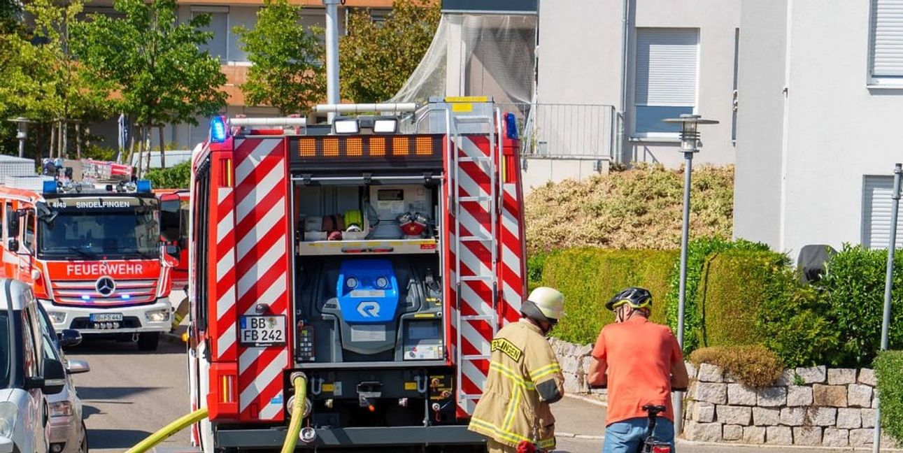 Wohnungsbrand in Dagersheim.