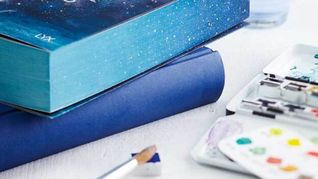 Ein Buch ist nicht nur zum Lesen da: Auch die Gestaltung von Buchkanten haben die Buchwochen bei einer Veranstaltung mit dem Stuttgarter Frechverlag im Angebot.