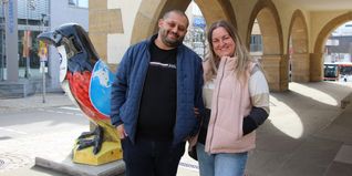 Svitlana und Ghofrane wurden an der Grenze getrennt. Sie sind glücklich, mittlerweile zusammen mit ihrem Sohn in Holzgrlingen zu leben.