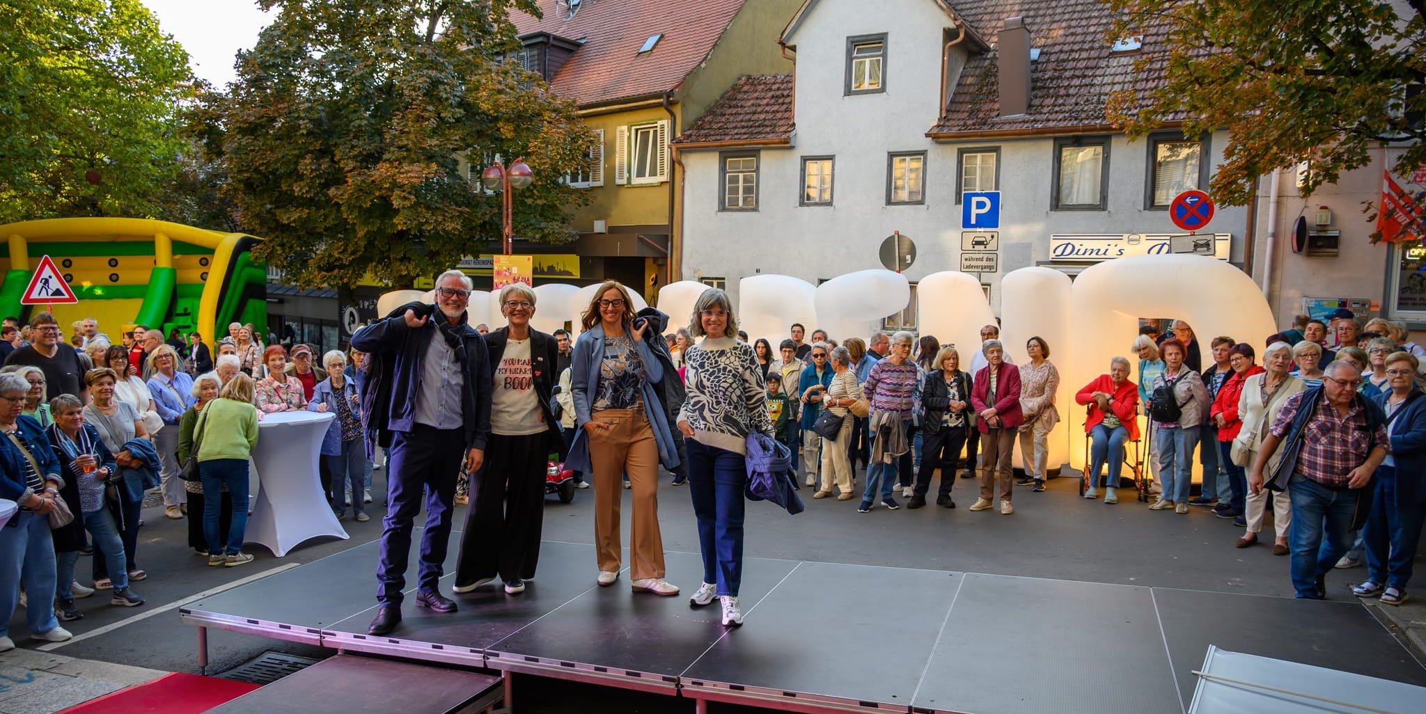 Die Modenschau bei Carole Klein war einmal mehr sehr gut besucht.