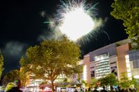 Prima Stimmung und Lichterzauber beim Sindelfinger Feuerabend.
