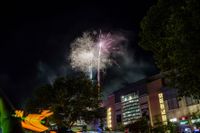 Prima Stimmung und Lichterzauber beim Sindelfinger Feuerabend.