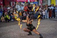 Prima Stimmung und Lichterzauber beim Sindelfinger Feuerabend.
