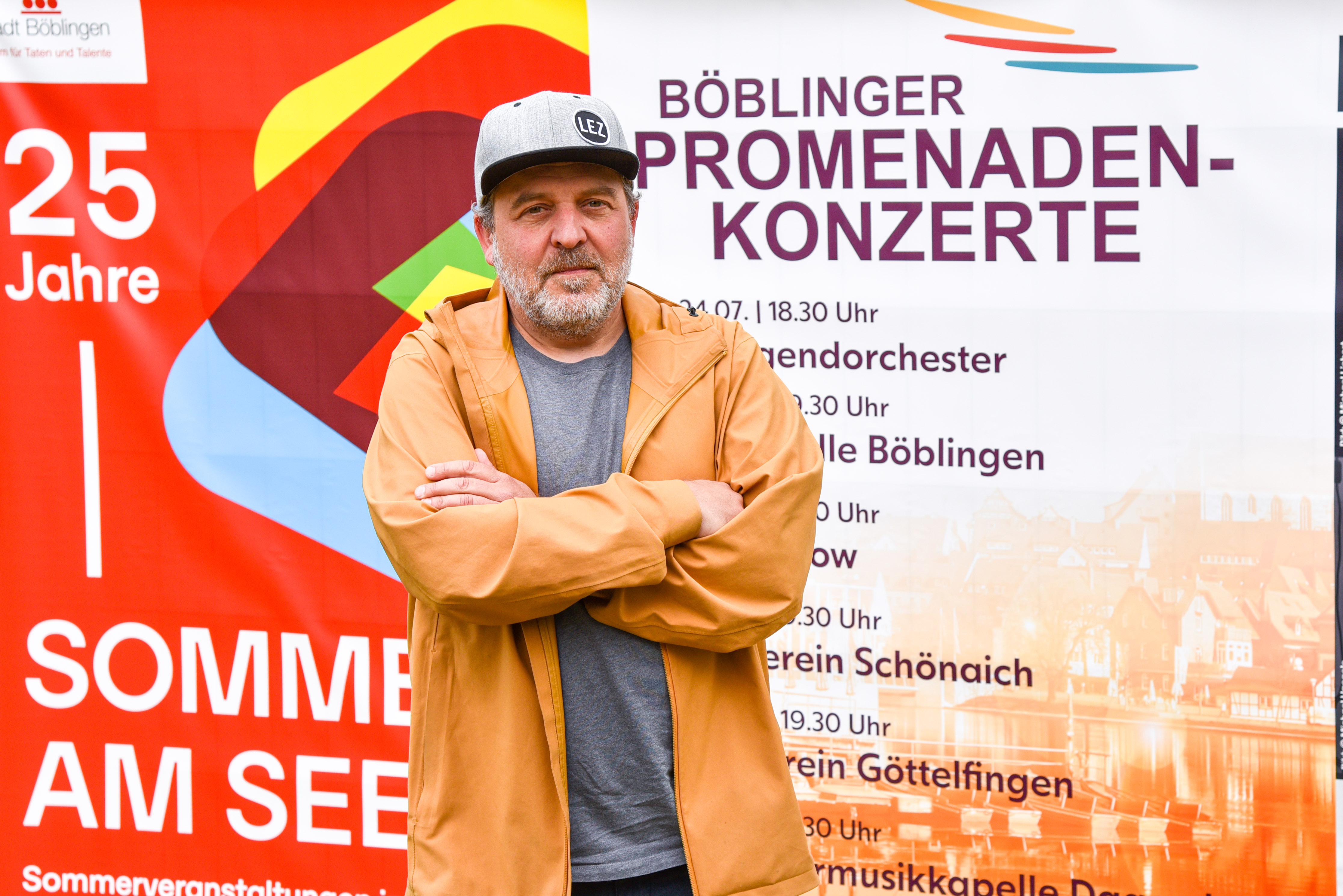 Der Leiter der städtischen Abteilung „Veranstaltungen, Museen und Stadtarchiv“ Andreas Wolfer freut sich schon auf die 25. Auflage vom Böblinger Sommer am See.     Bild: Staber