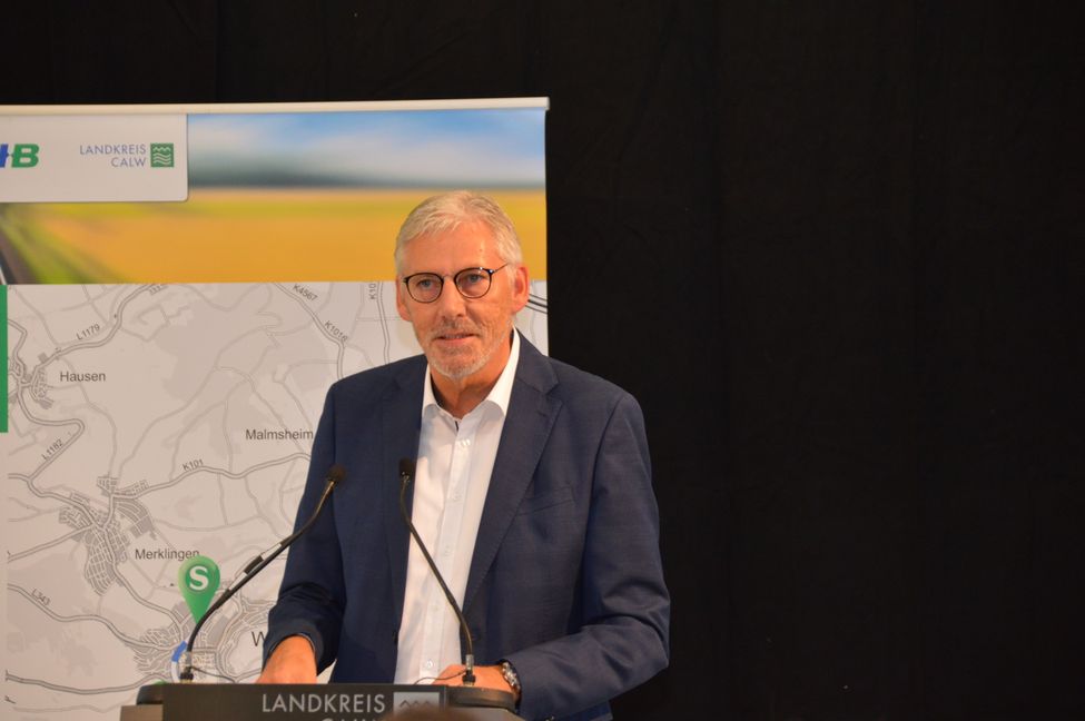 Der Calwer Landrat Helmut Riegger.