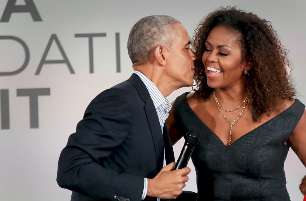 Michelle und Barack Obama: eingespieltes Team, jetzt auch in der Podcast-Version