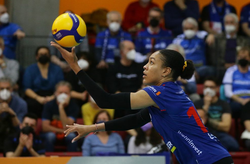 Simone Lee ist ein wichtiger Faktor im Spiel der Stuttgarter Volleyballerinnen.