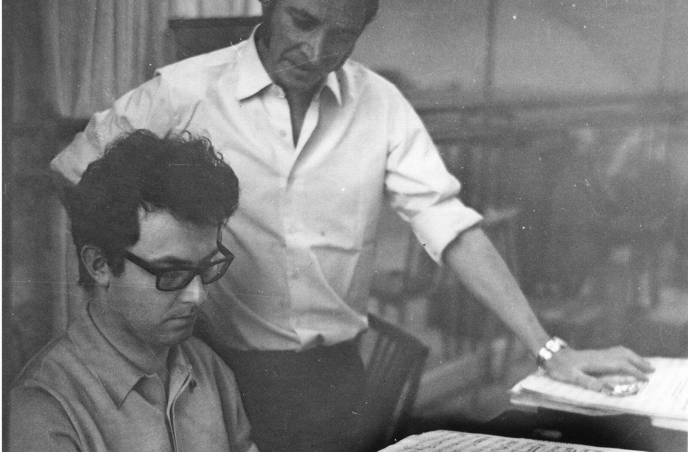 Korrepetitor und Dirigent: Friedrich Lehn arbeitete mit John Cranko 1969 an der Partitur zum Ballett „Der Widerspenstigen Zähmung“. Foto: Hannes Kilian