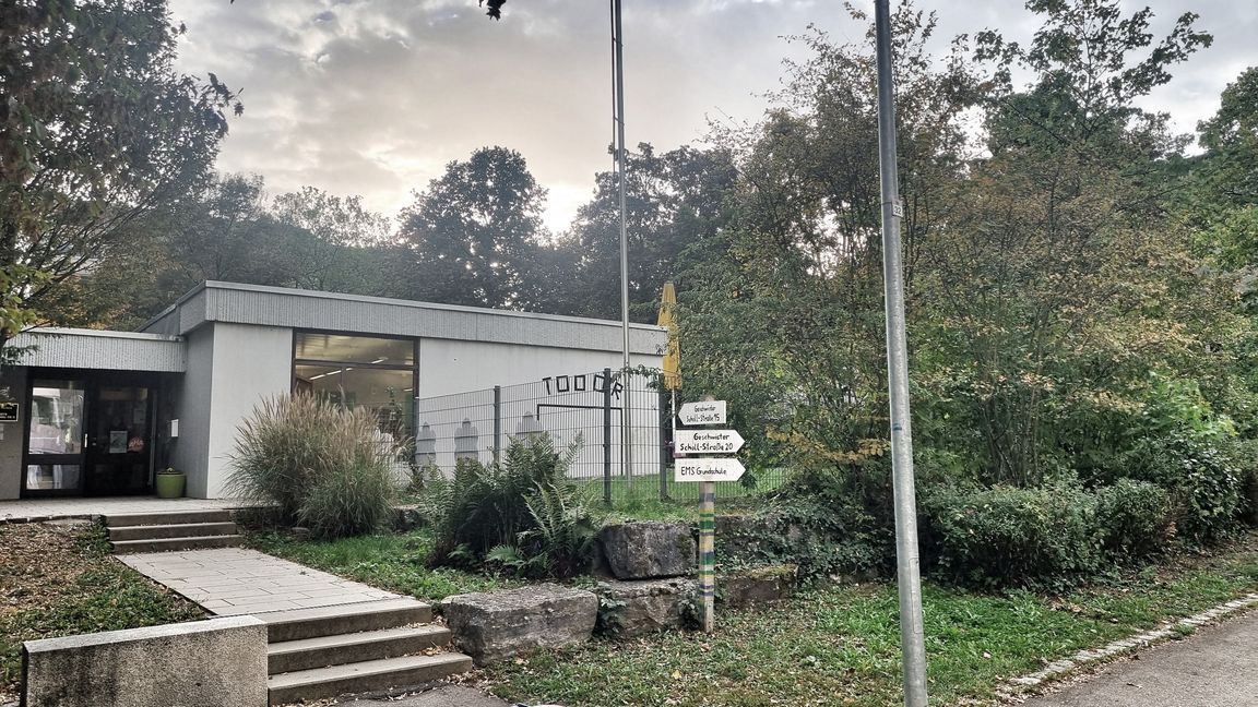 Die bestehende Kita in der Geschwister-Scholl-Straße soll durch eine neue und viel größere ersetzt werden. Bild: Hamann