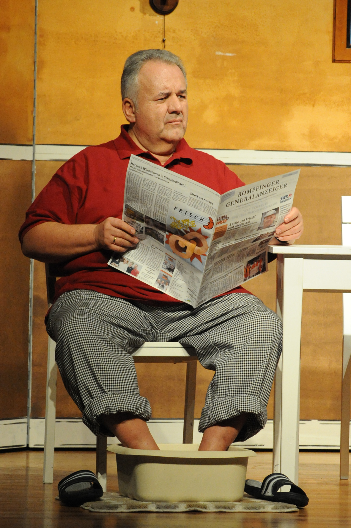 Winfried Wagner als Walter Laible.