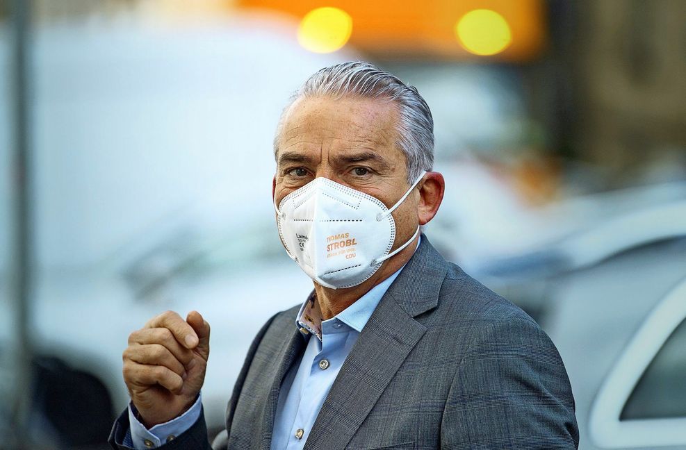 Thomas Strobl will kurze, aber entschiedene Einschränkungen um das Virus einzudämmen. Foto: dpa/Sebastian Gollnow