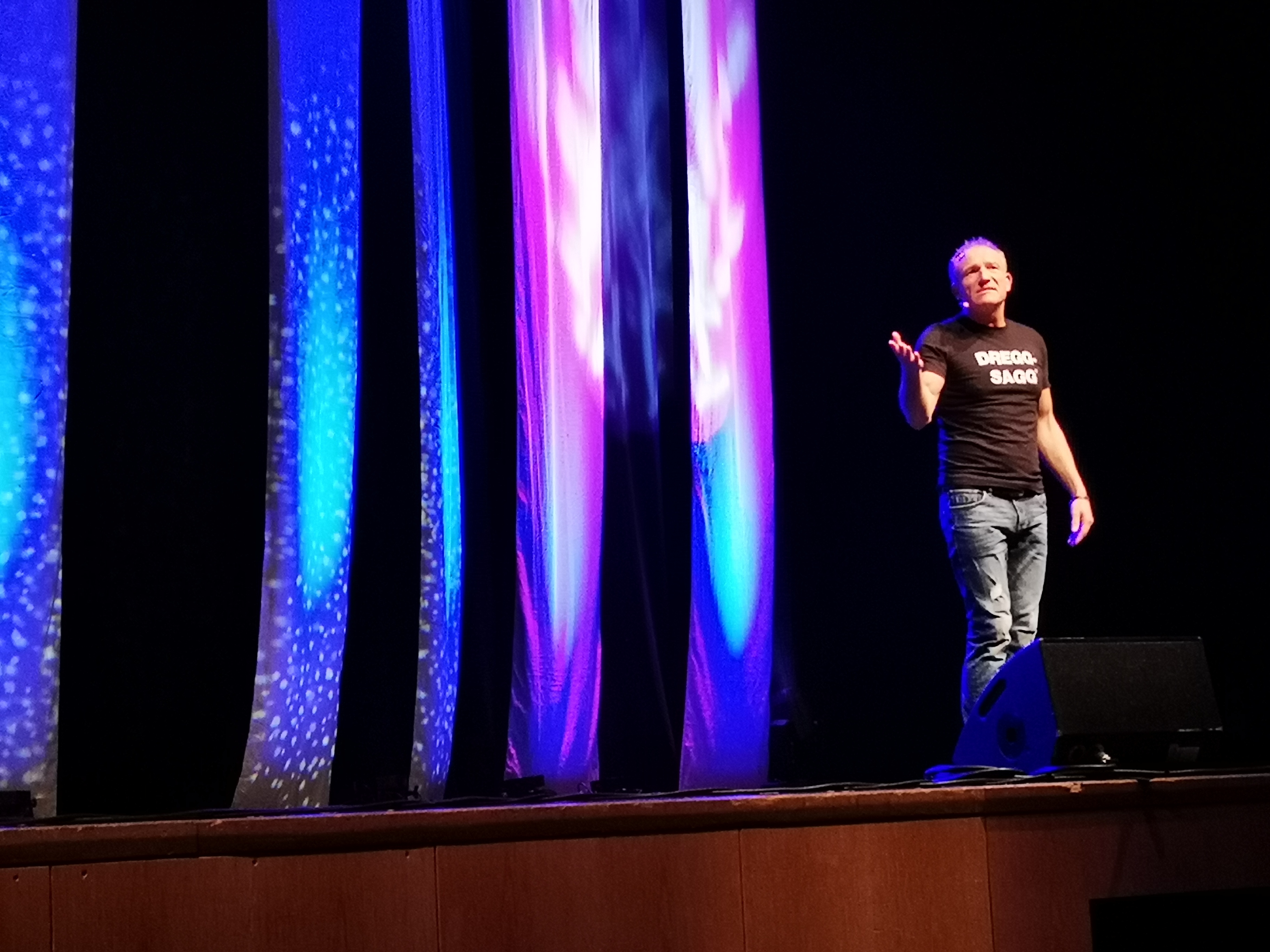Michl Müller in der Stadthalle Sindelfingen. Bild: Schilpp