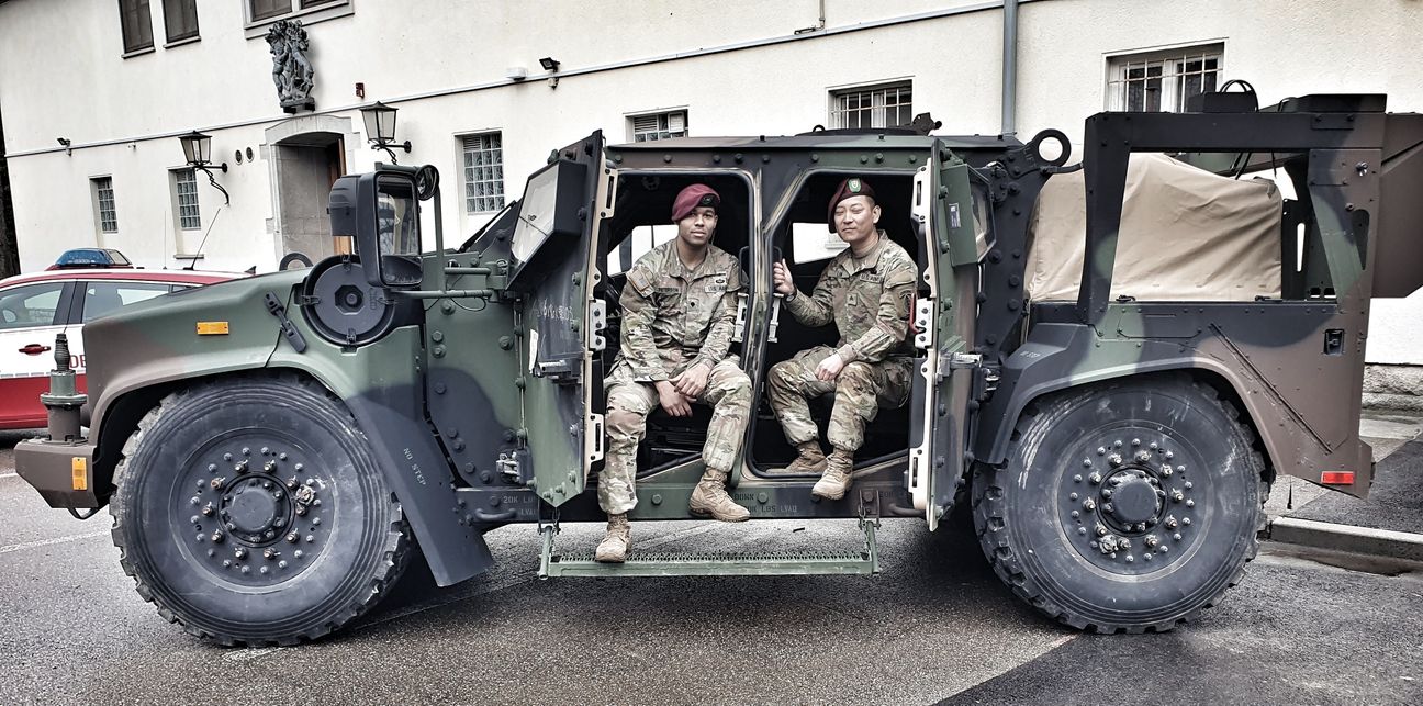 Auch außergewöhnliche Fahrzeuge der US-Army gibt es beim Tag der offenen Tür in Böblingen am 1. Mai zu sehen. Bild: Wegner