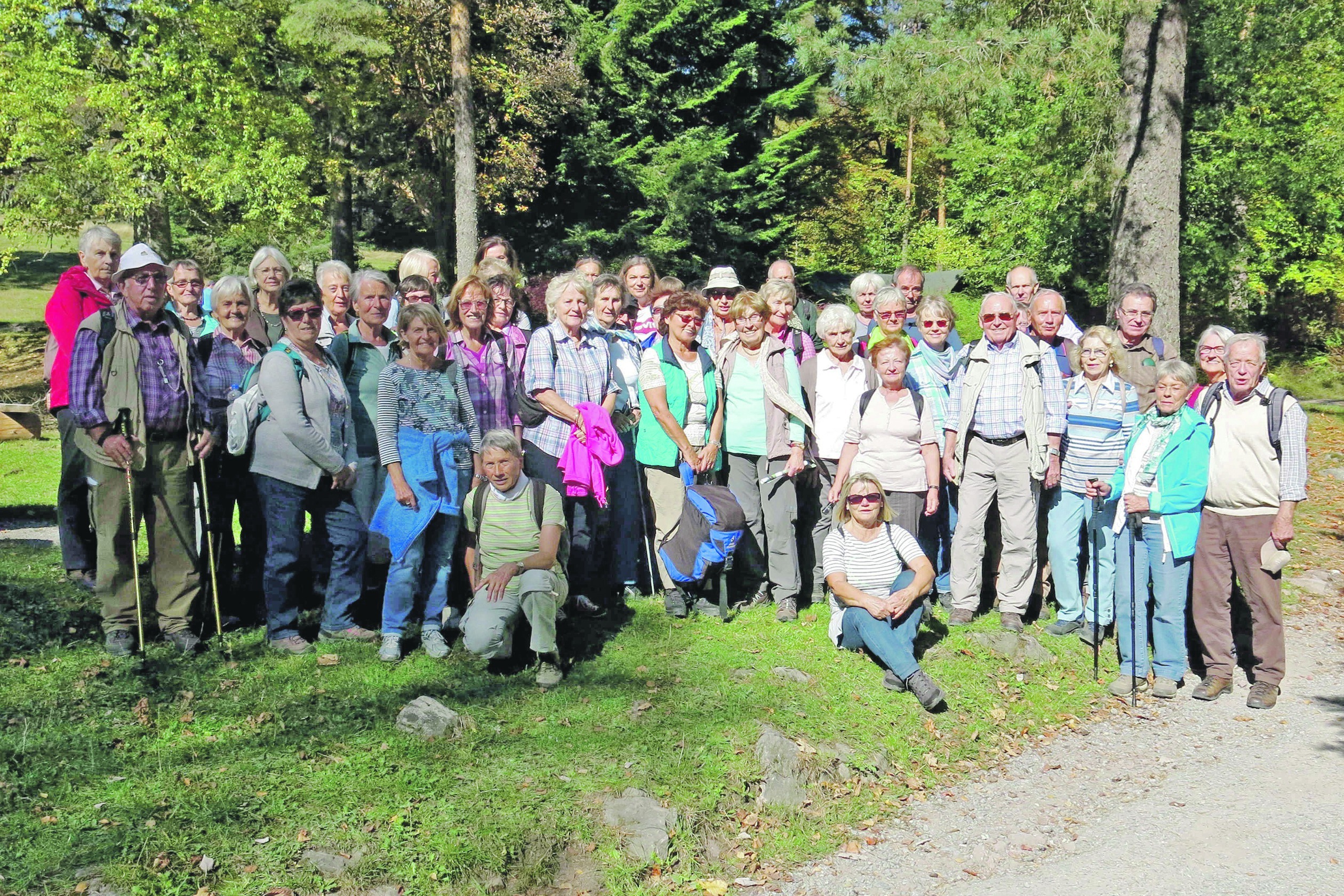 Das Wandern verbanden die Böblinger auch mit kulinarischen Genüssen. Bild: Fauser