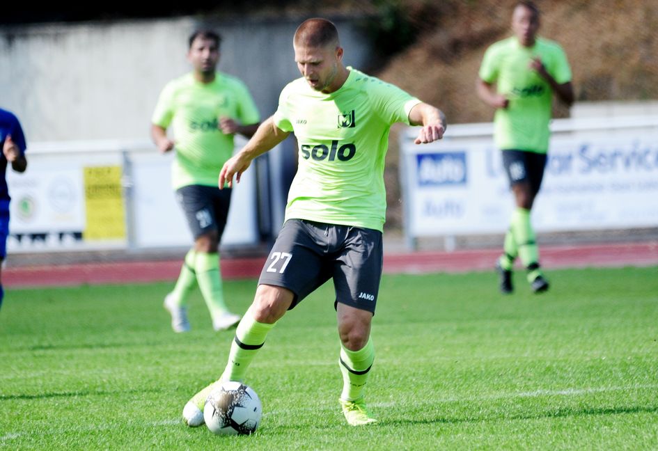 Marius Pfender hat in dieser Landesliga bereits sechs Mal gertroffen. Bild: photostampe