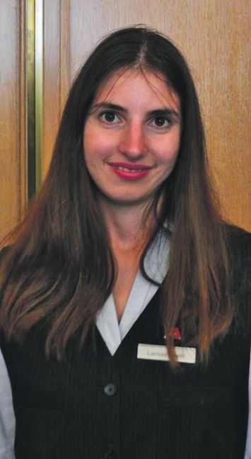 Larissa Beyer fühlt sich im Marriott rundum wohl. Bild: Wenger