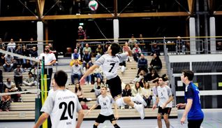 Nick Hoschke hebt ab.