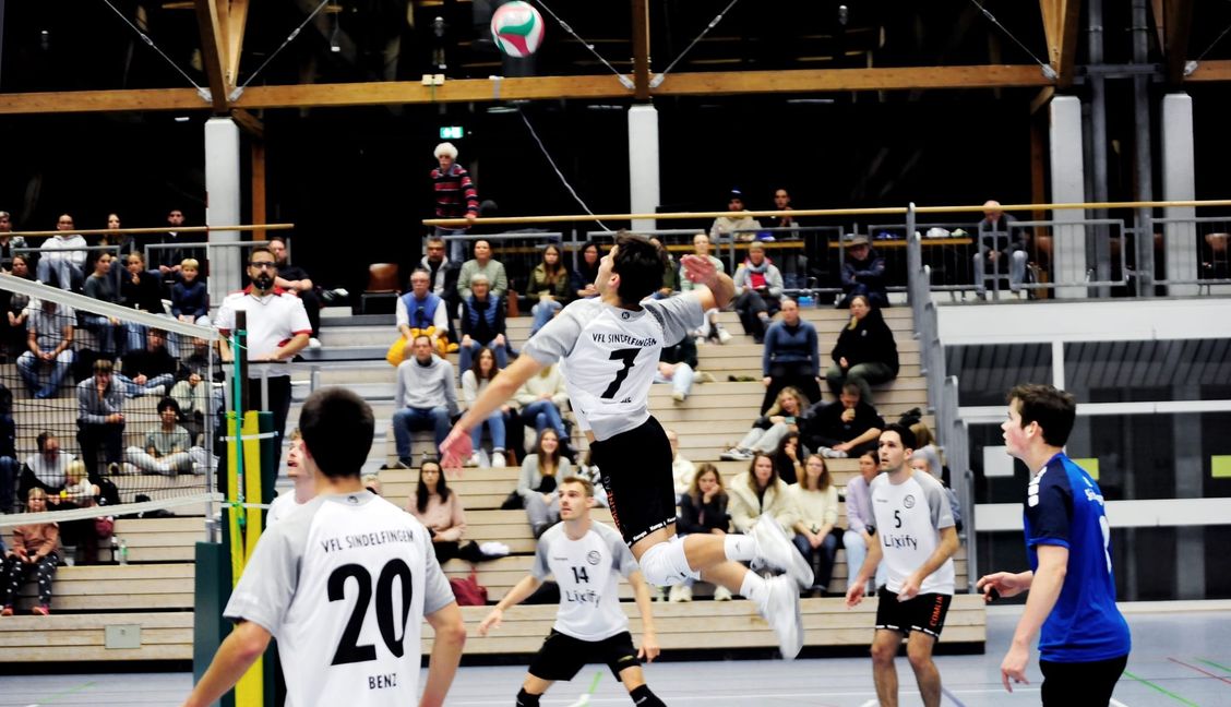 Nick Hoschke hebt ab.