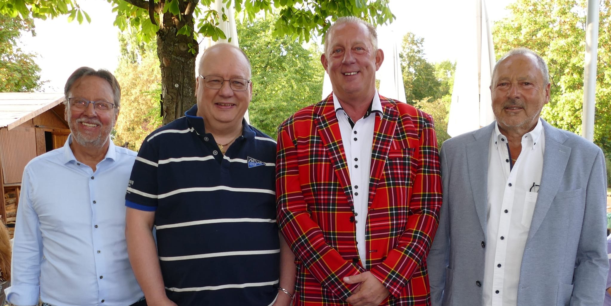 Die Köche Siegbert Kniese, Michael Holtackers, Alex Pfleger und Johannes Kopp.