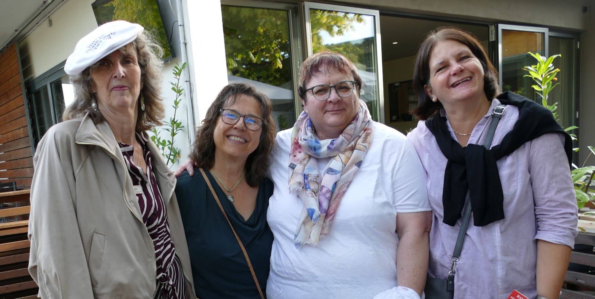 Die Damen von der Rezeption Carmen Schmidt, Claudia Karmann, Claudia Heimann und Gesine Seebode.