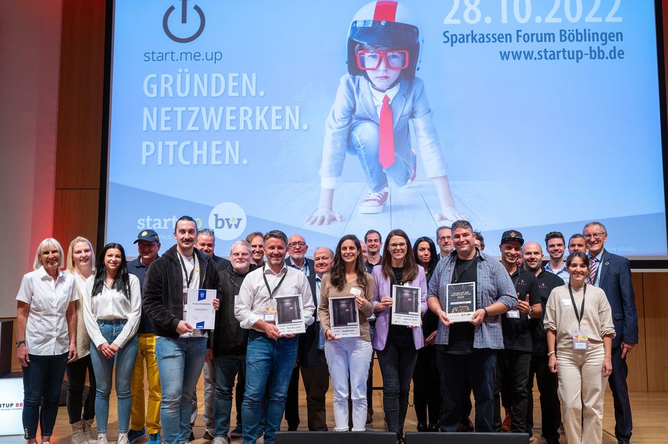 Im Rahmen der Veranstaltung wird der "Start-up BW Elevator Pitch Regional Cup Böblingen" ausgetragen.