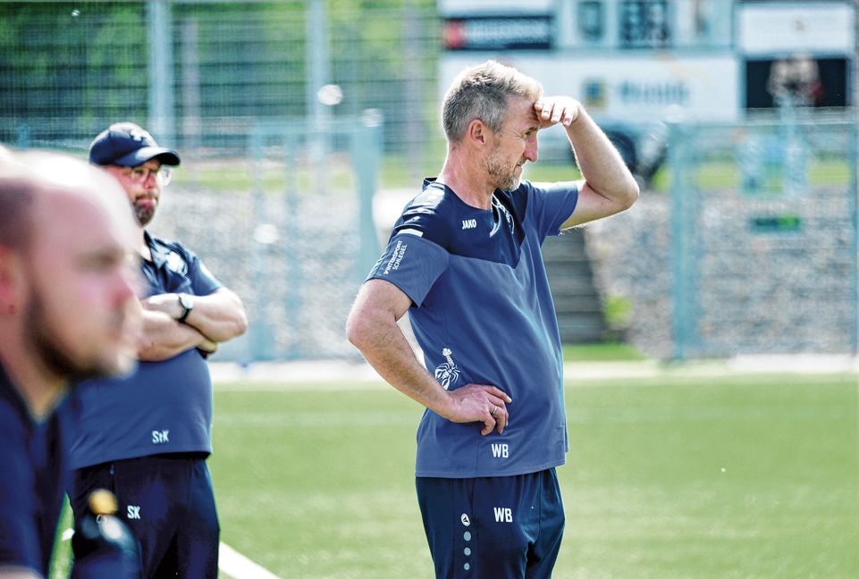 Wolfgang Buck: Der Aufstieg des SV Rohrau lässt auf sich warten.