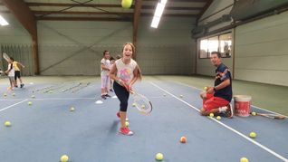Tennis macht Laune.   Bild: Wegner