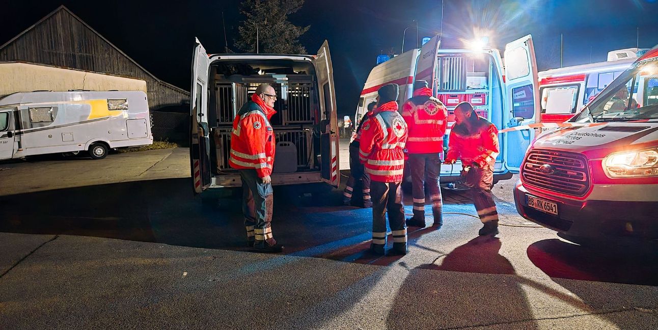 Mit einem Großaufgebot wurde die ältere Dame gesucht.