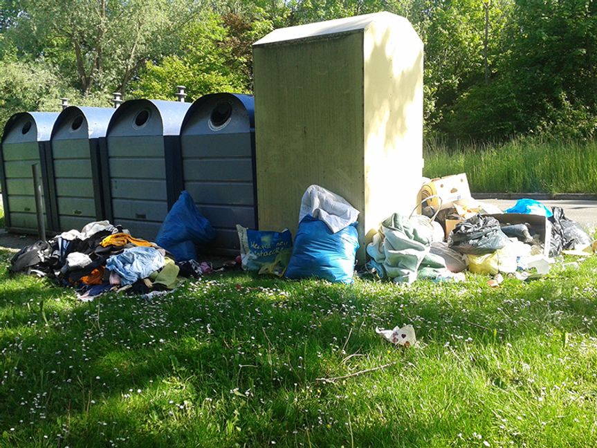 Wilder Müll wie hier im Sindelfinger Stadtteil Hinterweil ist ein Dauerärgernis. Bild: z